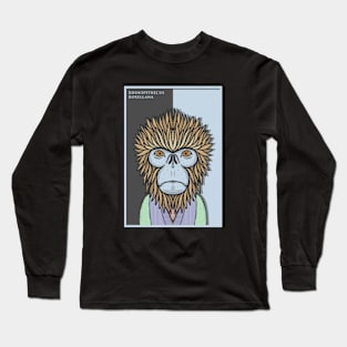 Golden Snub Nosed Monkey Long Sleeve T-Shirt